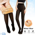 Premium Dual-Tone Fleece Warm Leggings | Ultra-Soft | High-Stretch | Winter Special ❄️